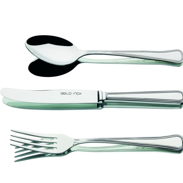 BELO INOX FAQUEIRO 180 PEÇAS CROMA EM ESTOJO ESPECIAL